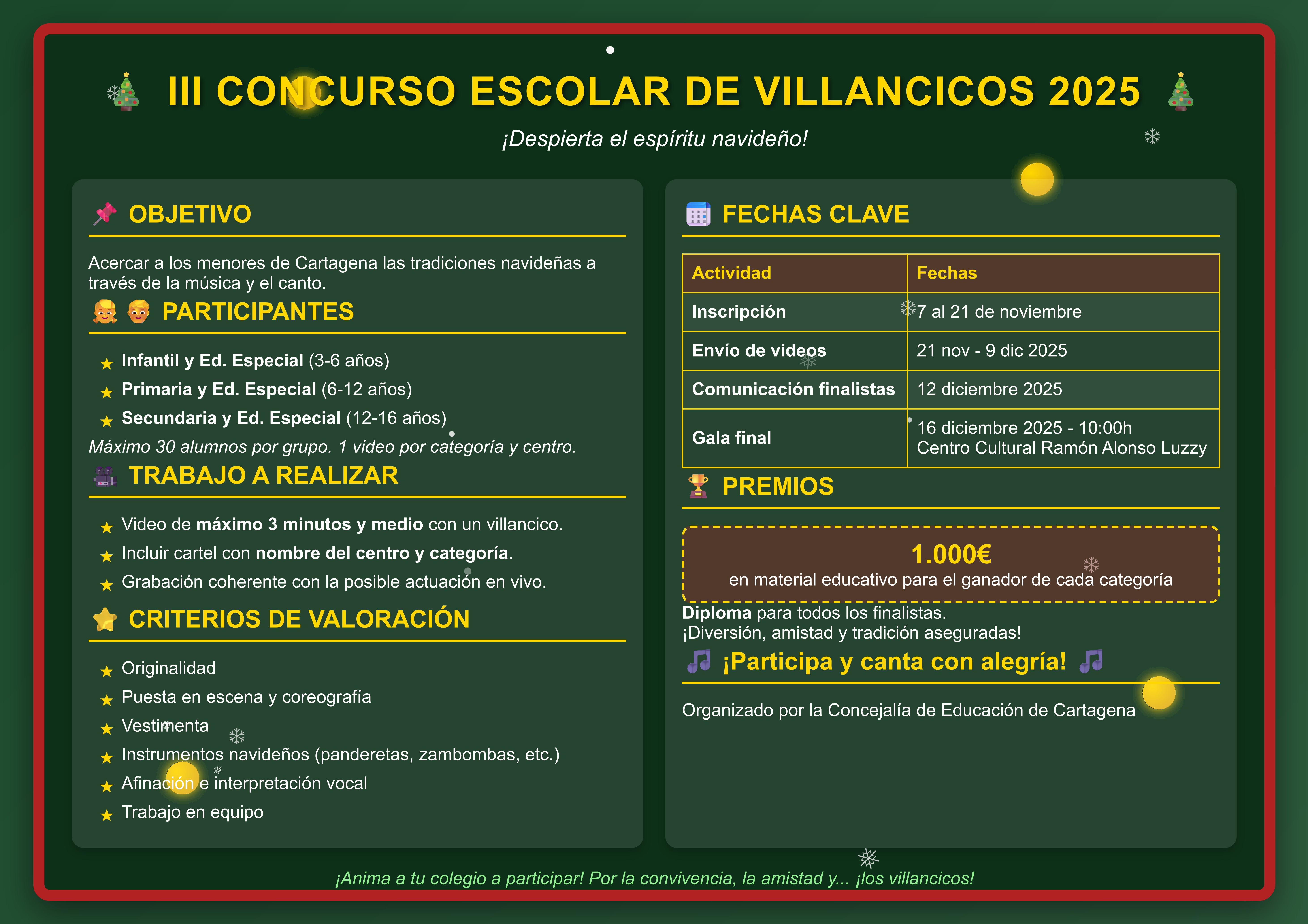 4.-III CONCURSO DE VILLANCICOS